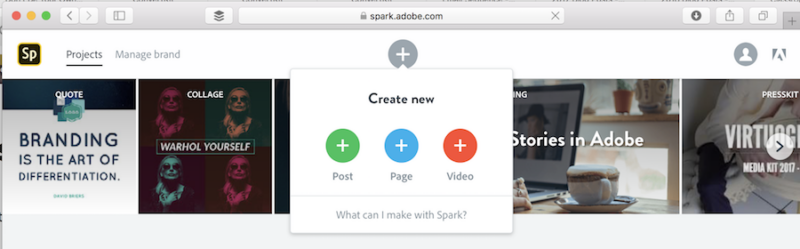 Creating Classroom Posters with Adobe Spark Post