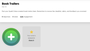 Spark Video with FlipGrid 1