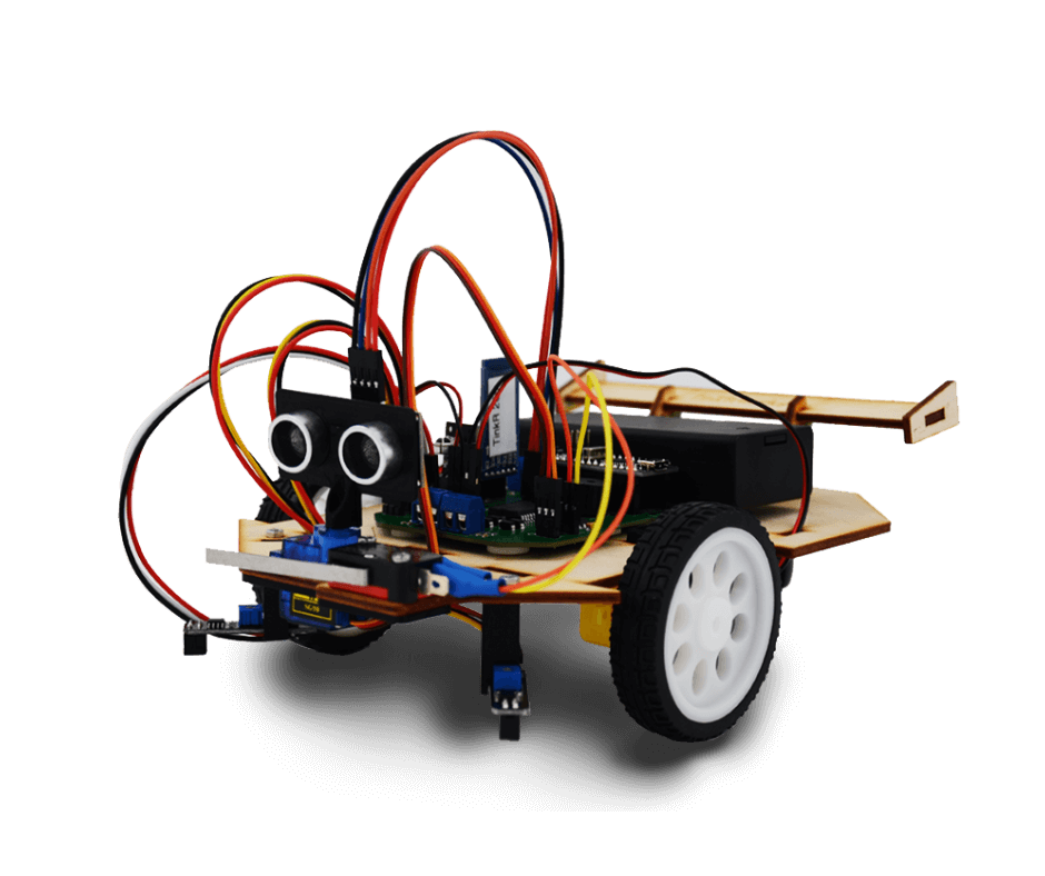 STEAM learning Tech-A-Sketch kit by TinkRworks, offering reusable resources for students to explore art through technology and coding.